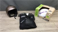 Sports Safety Equipment Lot *read* Adult Bell Helm