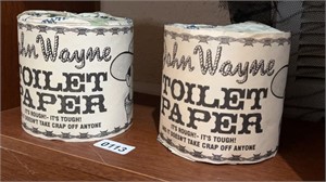 (2) Rolls John Wayne Toilet Paper