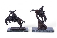 Frederic Remington Bronzes (2)