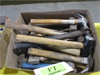 (1)Box of Misc. Hammers