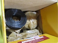 (2)Boxes of Steel Wire & Locks