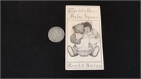 1907 Reed & Barton Teddy Bear Spoon Bochure