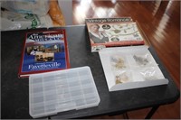 Fayetteville book, jewelry making, box
