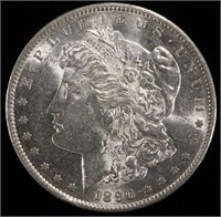 1890-S MORGAN DOLLAR BU