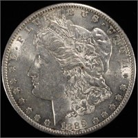 1889-S MORGAN DOLLAR AU/BU