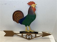 VINTAGE ROBBINS METAL ROOSTER WEATHERVANE
16x19