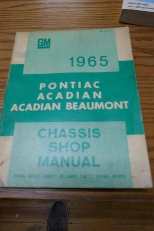 1965 Pontiac Chasi Shop Manual