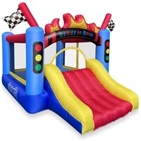 CLOUD 9 RACE TRACK BOUNCE HOUSE WITH BLOWER