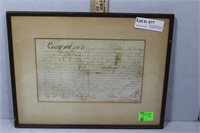 Framed New Jersey Proclamation