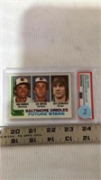 1982 Topps orioles future star card
