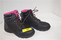 Ladies Steel Toe Boots Size 9