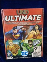 NIB UNO Ultimate Card Game DC Superheros