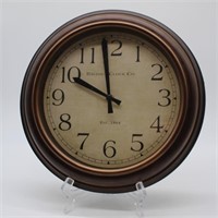 Baldauf Battery Clock 12"