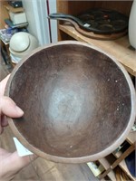 Antique Wooden Bowl