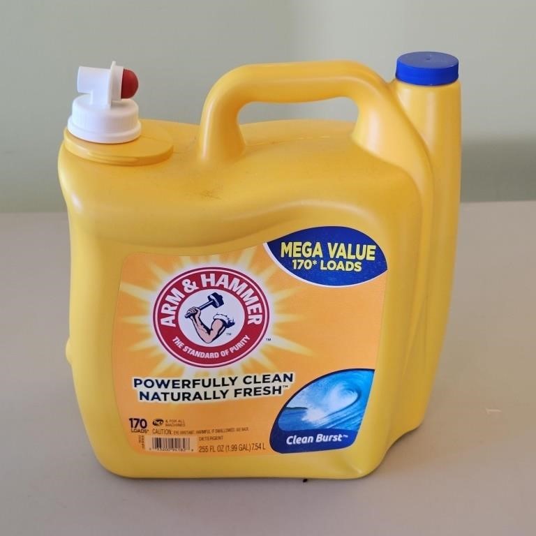Arm & Hammer Clothes Detergent (feels full)