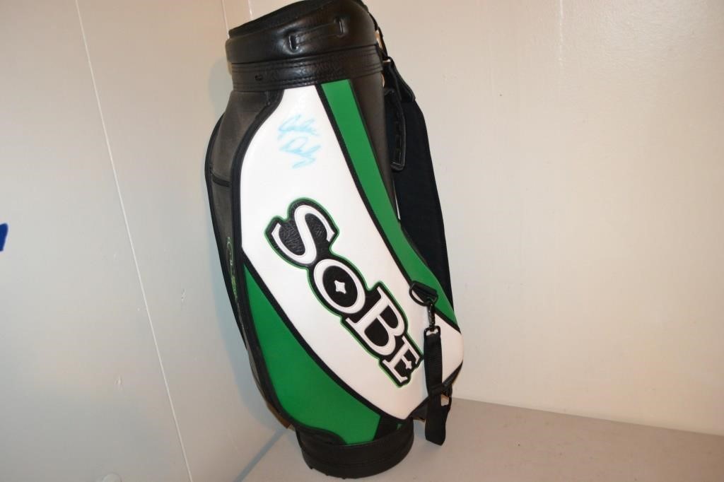 Burton Sobe Golf Bag signed by John Daly
