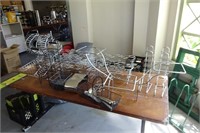 Misc Plate Stands Table Lot