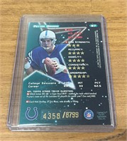 1998 Peyton Manning RC Topps Stars