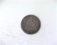 1887 Dime Extremely Fine