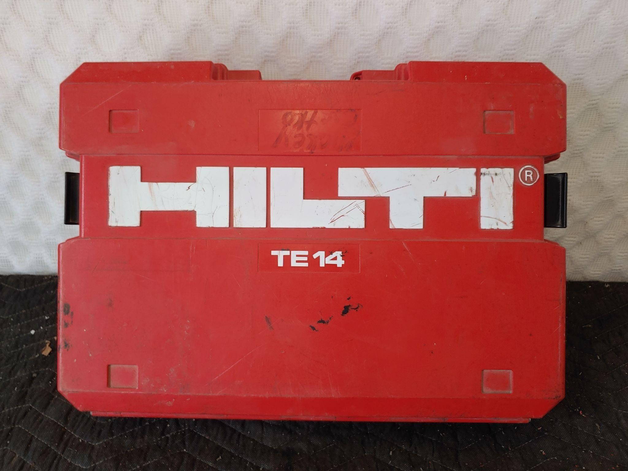 Hilti TE14 Hammer Drill - Very Clean, Minimal Use