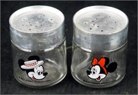 Mickey & Minnie Mouse Salt & Pepper Shaker Set