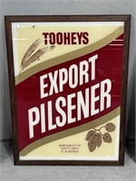 Superb Original Tooheys Export Pilsener Sign