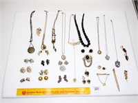 Group of Costume Jewelry - Some Vintage