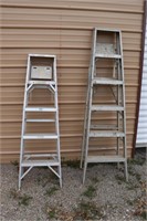 5' & 6' Aluminum Ladders