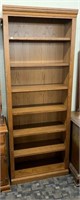 Modern Oak Open Bookcase
