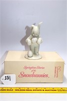 Ceramic Snow Bunny by Dept 56 w/ original box