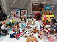 Walt Disney characters figurines, toys and