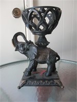 Ceramic Elephant Candle Holder