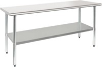 HARDURA Stainless Steel Table 24X72 Inches