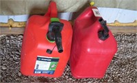 Pair Of 5 Gal Gas Cans
