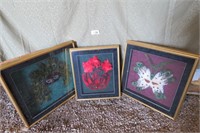 Art Deco Masquerade Masks Framed Wall Hangings