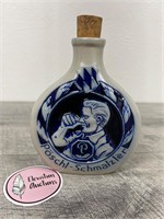 Vintage Stoneware Snuff Bottle ~ Poschl-Schmalzler