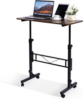 Standing Desk Adjustable Height, Mobile Stand Up