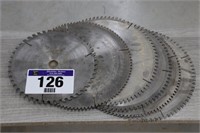 5 - 12" AND 1 - 10" TABLE SAW BLADES