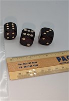 Early Cellulode 4 Pc. Dice Set
