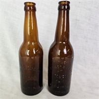 2 Toledo Brewing Glass Bottles