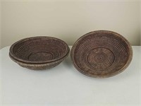 Set of 3 basket bowls