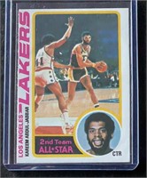 1977 Topps Kareem Abdul-Jabbar Card