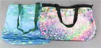Monet Design Tote Bags / 2 Pc