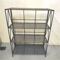 Foldable Outdoor Metal Plant Shelf