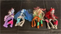 Monster High Collection Fright-mare Dolls Qty 4