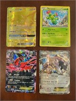 POOR CONDITION VINTAGE POKEMON TRADING CARD HOLO'S