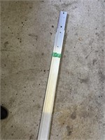(2) Lengths Of Aluminum Straight Edge With