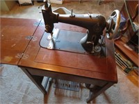 Cabinet Treadle Sewing Machine