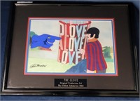 Beatles Animation Cel THE GLOVE