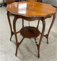 Antique Parlour Table 29.5"diam x 27.5"H)